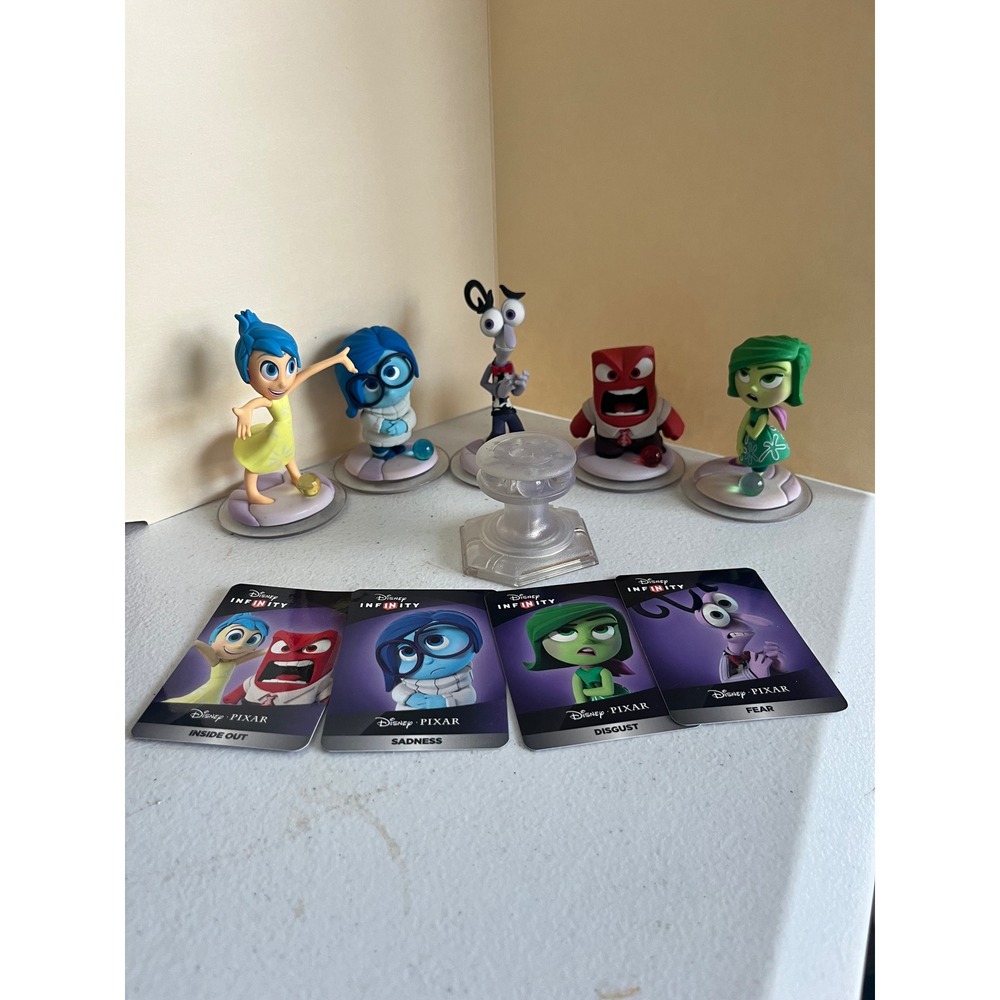 Disney Infinity 3.0 Inside Out set Joy Anger Disgust Sadness Fear Figures & more